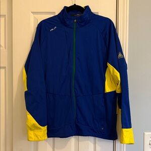 RLX Ralph Lauren Golf Blue and Yellow RLX Jacket L